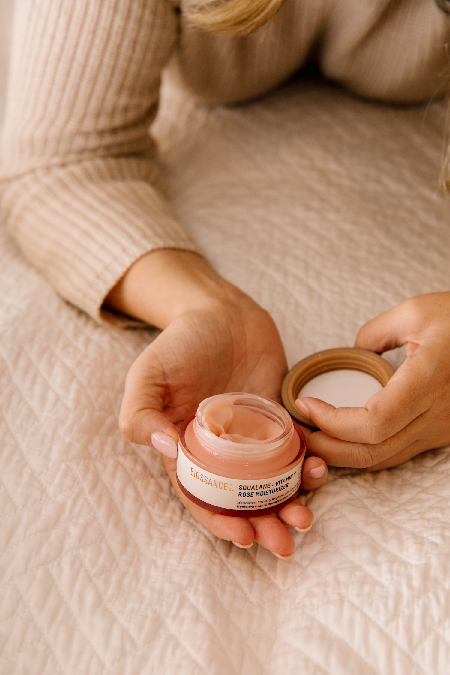 Biossance Squalane Vitamin C Moisturizer Review Biossance Squalane + Vitamin C Rose Moisturizer