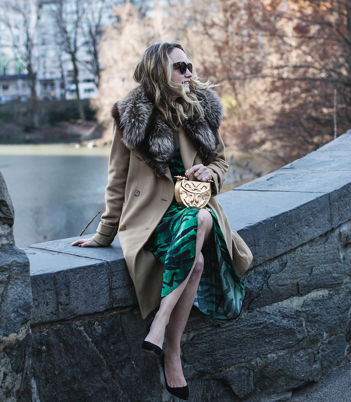 Dressed Up in Central Park.