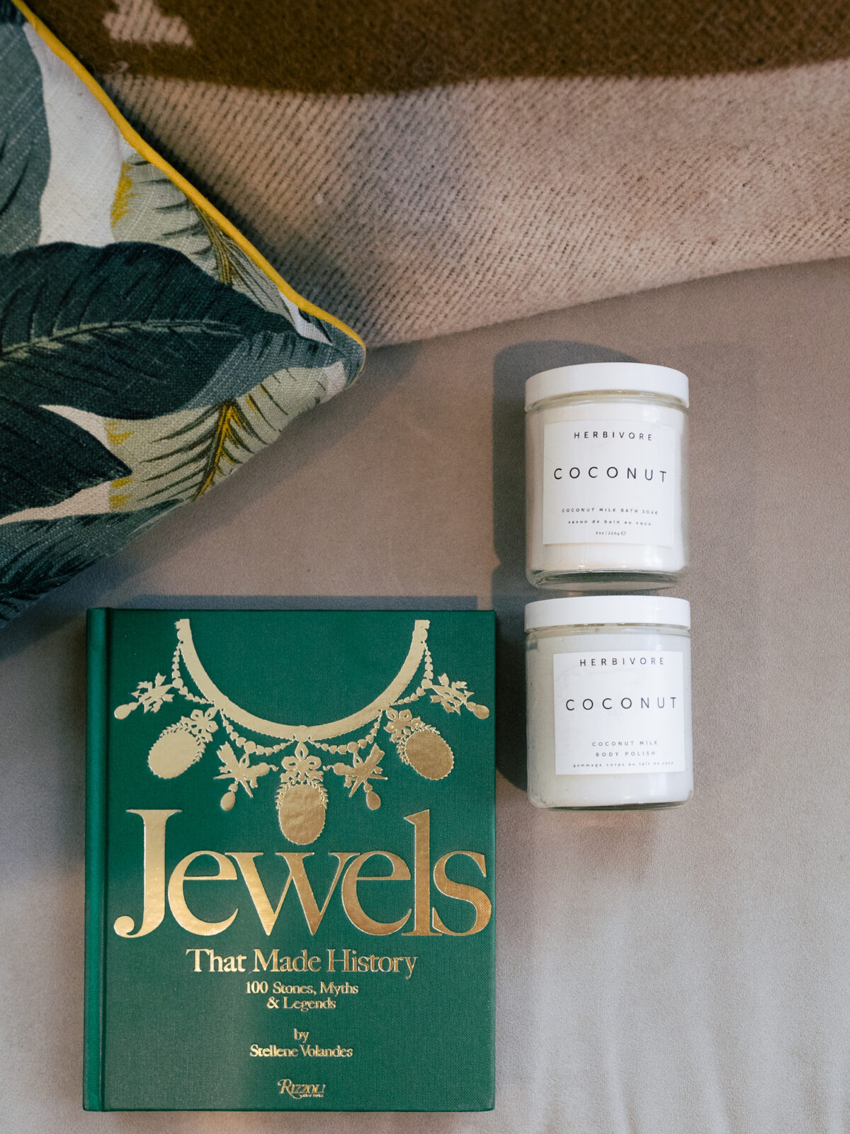 Herbivore Coconut Soak + Scrub.