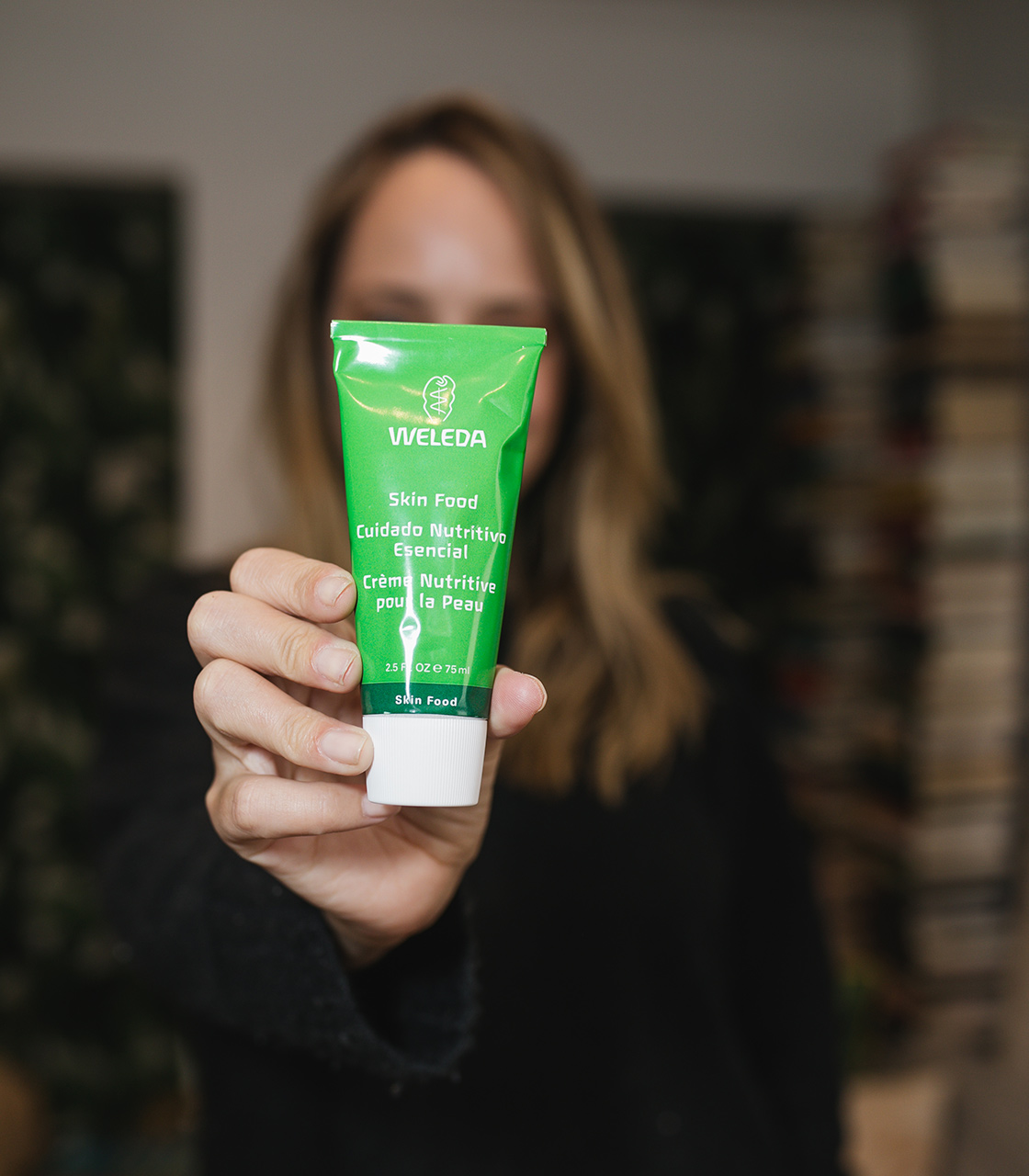 a Weleda skin product