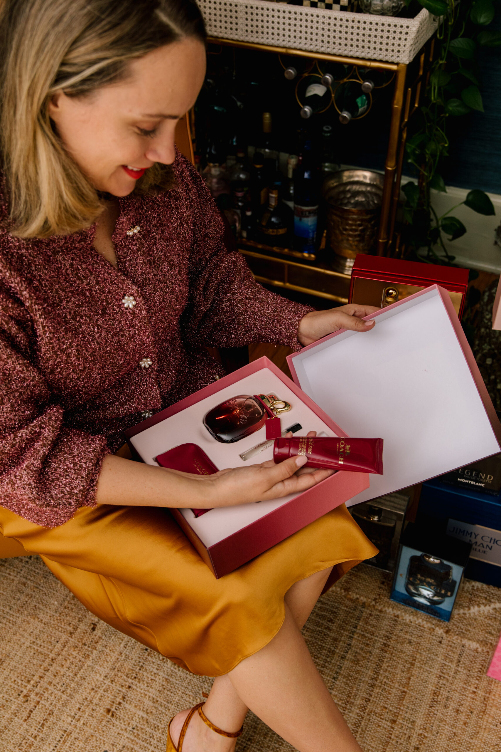 Coach Wild Rose Set Coach Wild Rose Set