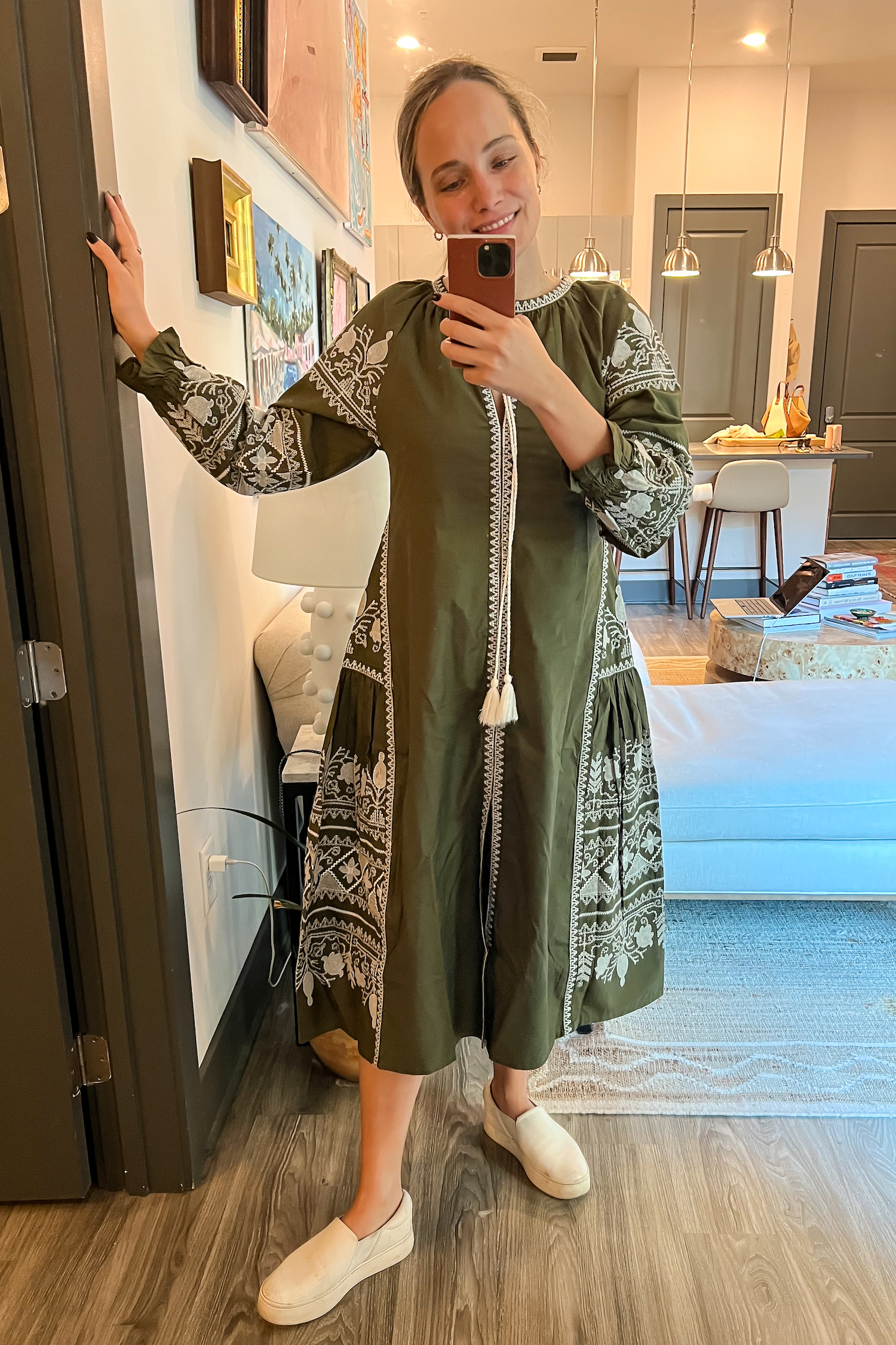 Julia Amory Kaftan Julia Amory Kaftan | Outfit Diary, 10.26.22