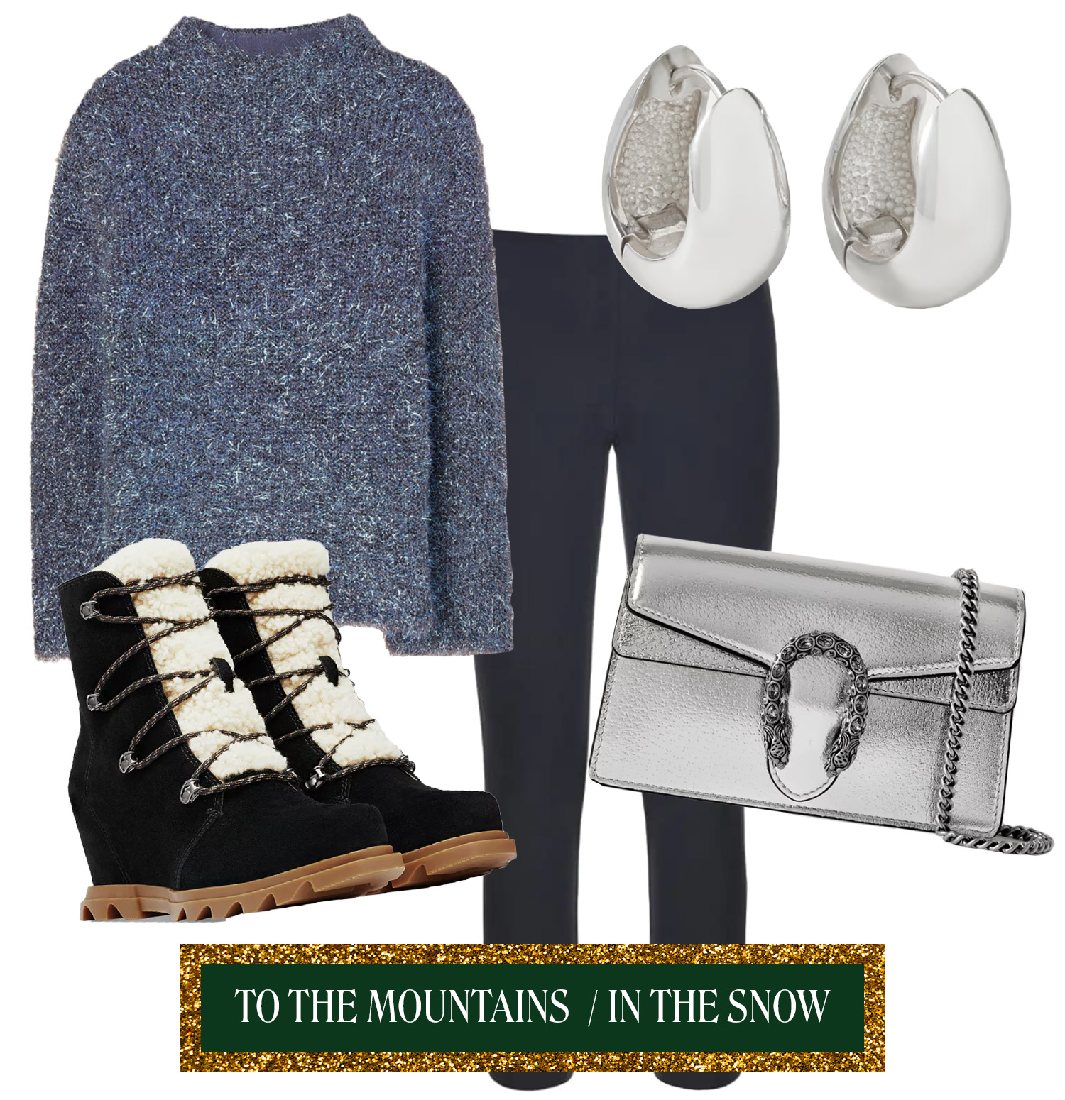 Snowy New Year's Eve Outfit Snowy New Year's Eve Outfit Ideas