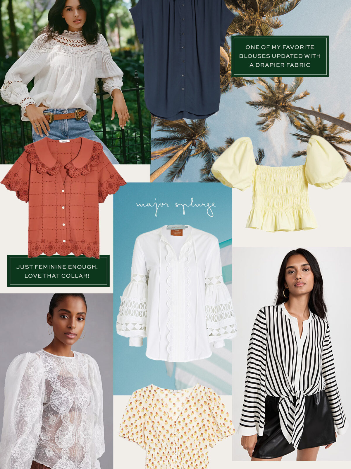 24 Beautiful Summer Blouses
