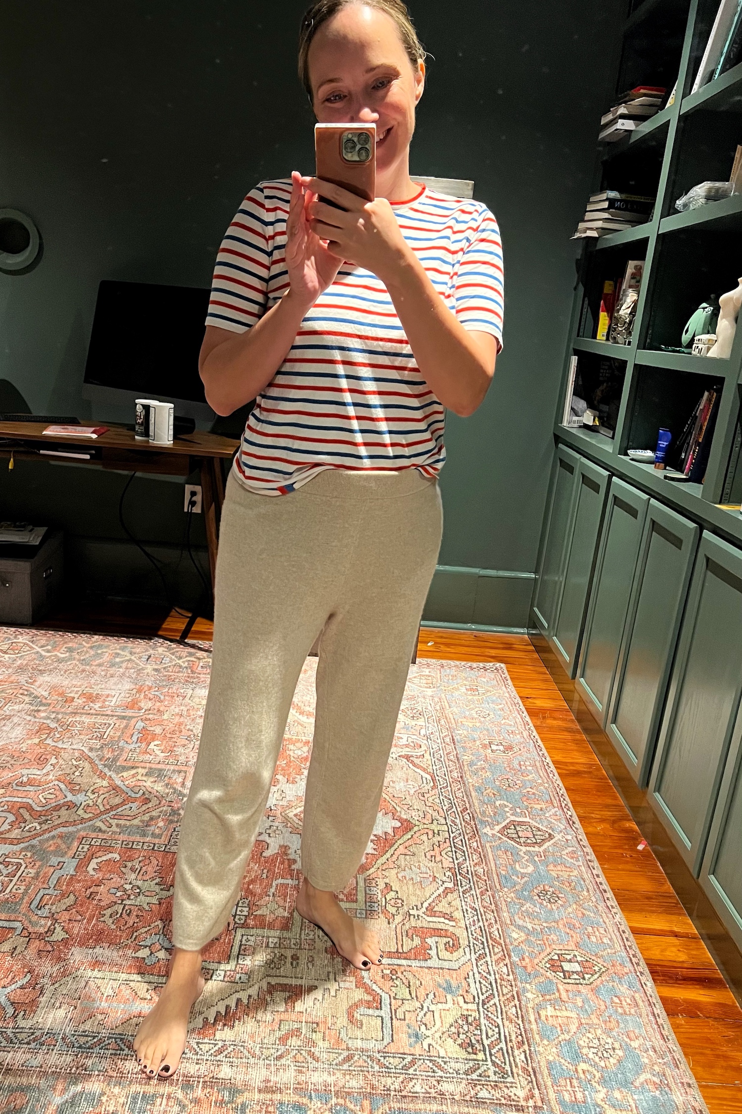 grace at home Worked from home | Outfit Diary 11.15.22