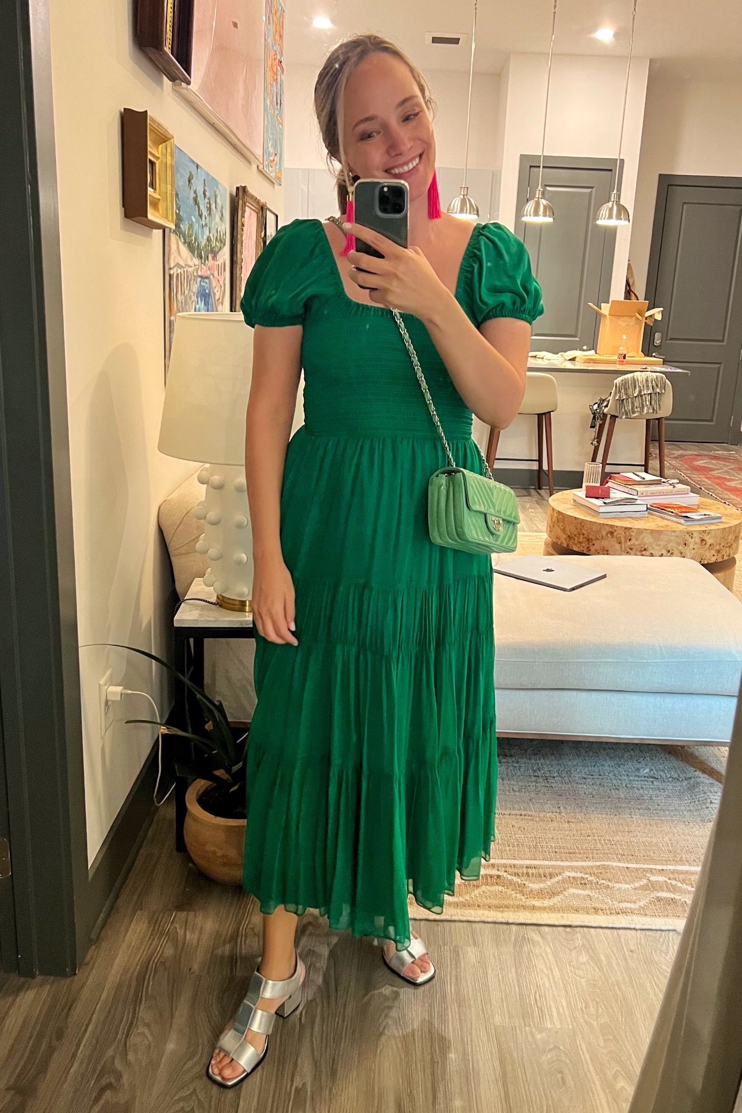 Green La Ligne dress Green La Ligne dress on Grace