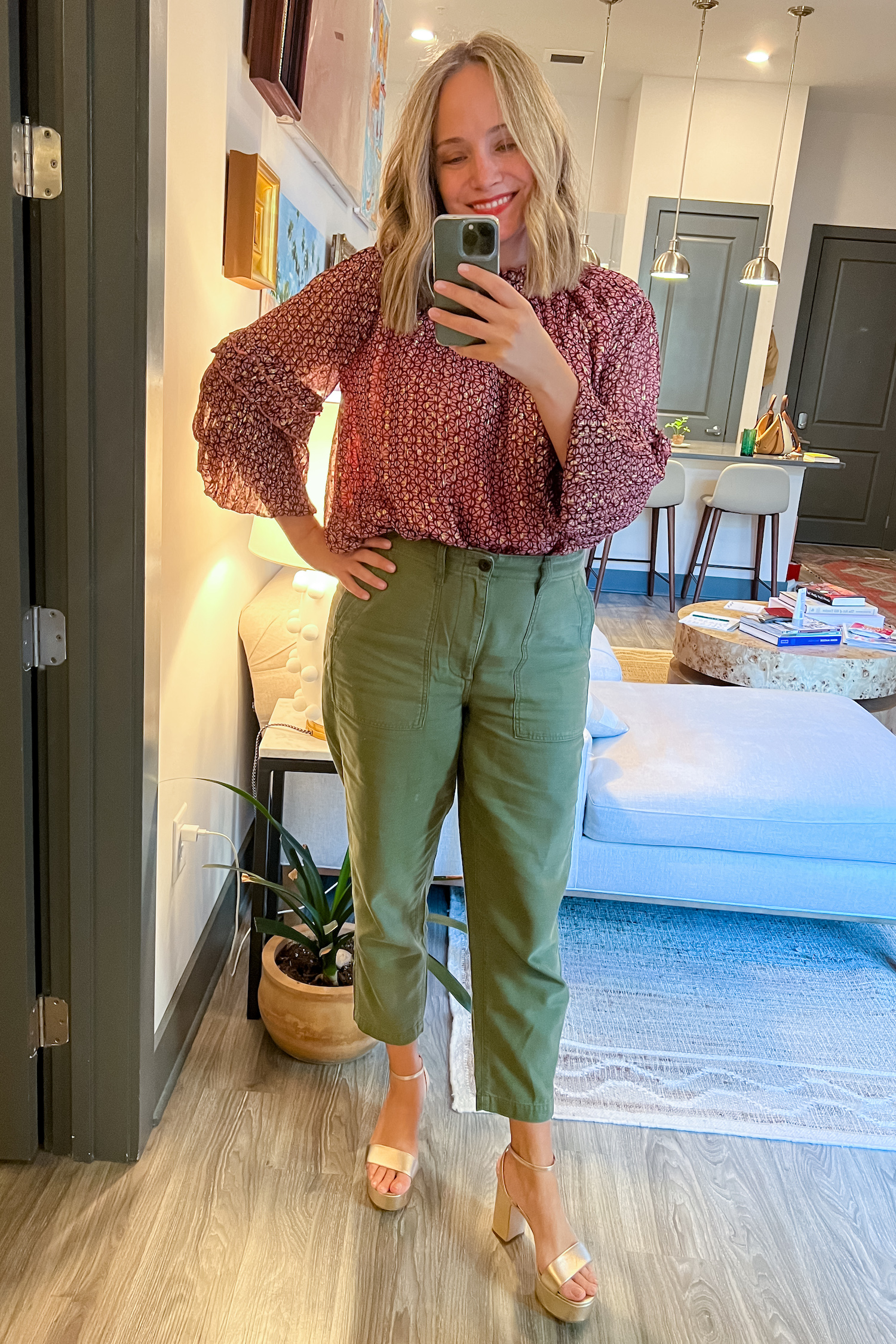 Oliphant Top Madewell Cargos Oliphant Top, Madewell Cargos