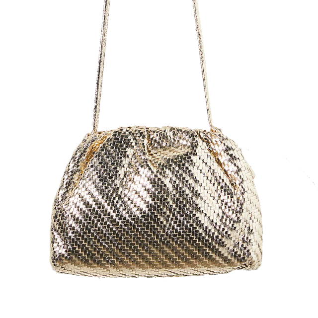 Anthropologie Gold Clutch