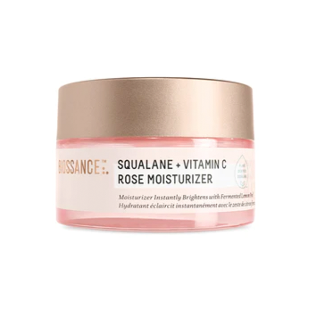 biossance squalane + vitamin c rose moisturizer