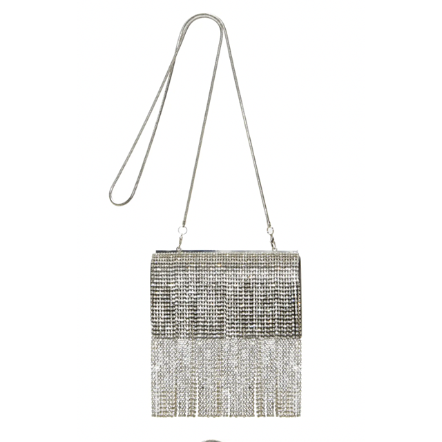 Crystal Fringe Bag