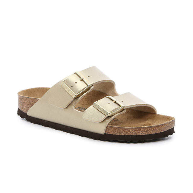 Gold Birkenstocks