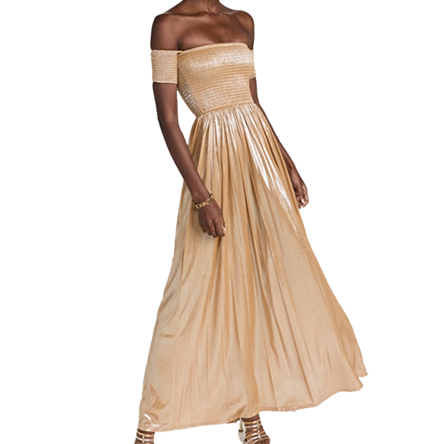 Gold Formal Dress