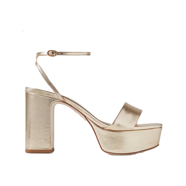 Gold Platform Sandals