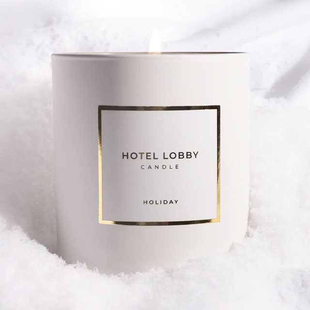 Hotel Lobby Holiday Candle