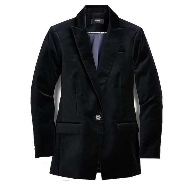 J.Crew Velvet Blazer