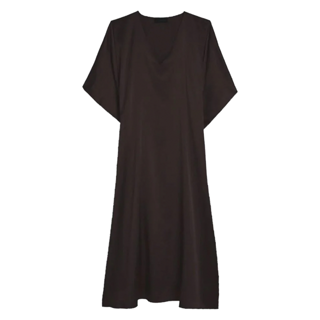 Kirna Zabete Black Kaftan